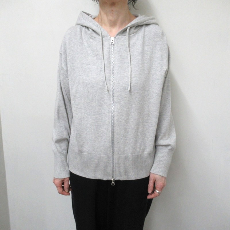 mao made  お袖ゆったりZIPパーカー /GY81